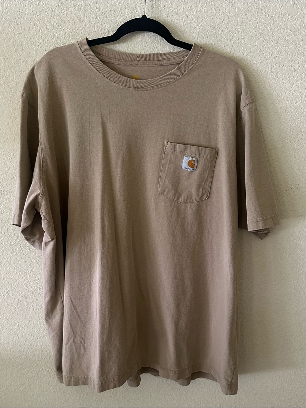 Carhartt Men’s Pocket T-Shirt - Brown size 2XL original fit
